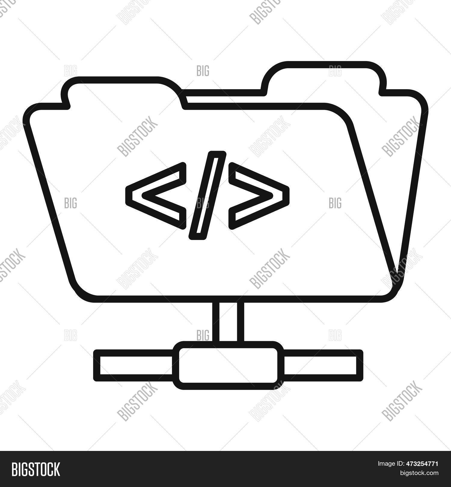 Network folder icon image photo free trial bigstock