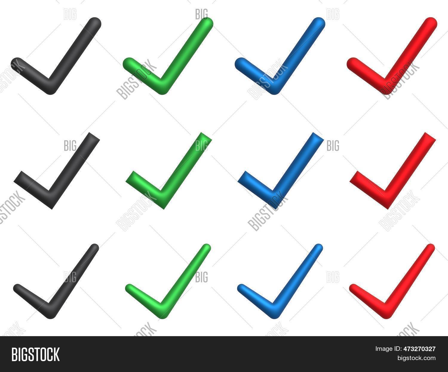 Check Mark Bundle Icon Image & Photo (Free Trial) | Bigstock