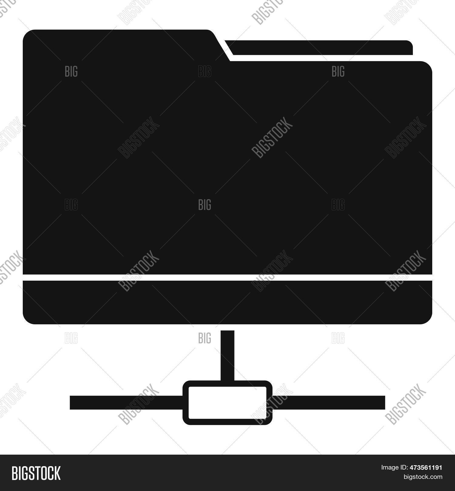 Network Folder Icon. Image & Photo (Free Trial) Bigstock