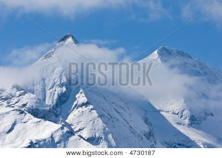 Grossglockner yüksek dağ yolu