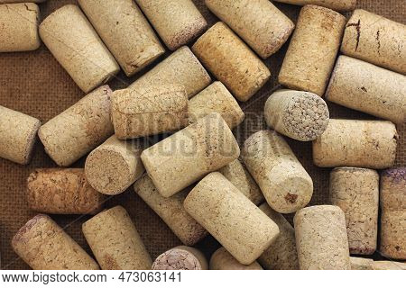 Wine Corks With Corks From Red Wine Bottles And Corks From White Wine Bottles Among Other Wine Corks