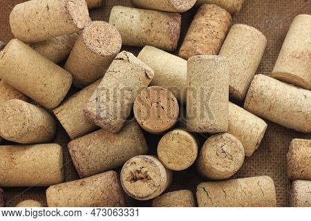 Wine Corks With Corks From Red Wine Bottles And Corks From White Wine Bottles Among Other Wine Corks