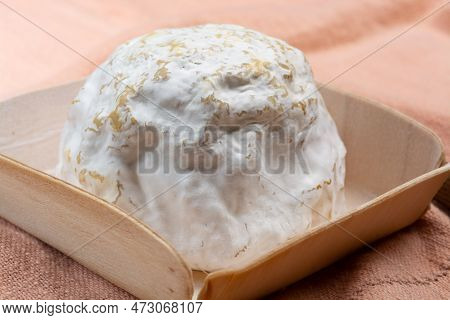 Cheese Collection, Soft Cow French Cheese With Mold Gaperon Artisanal Lavored With Cracked Peppercor