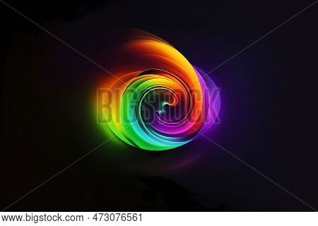 Fluid Geometry Is The Perfect Blend Of Creativity And Technology, Showcasing A Stunning And Colorful