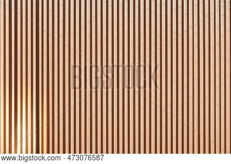 The Interior Walls Are Adorned With Beautiful Bamboo Panels That Give The Space A Natural And Organi