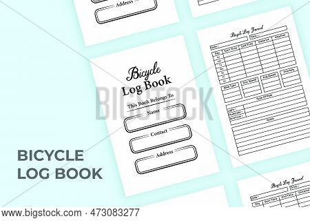Bicycle Rider Kdp Interior Journal. Daily Bicycle Riding Experience And Distance Tracker Interior. K