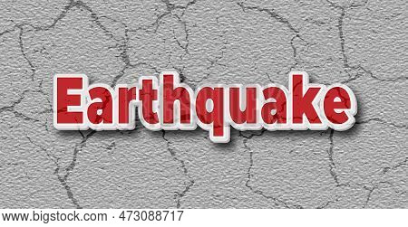 Broken Wall Texture, Earthquake Editable Text Effect, Crack Effect Text, 3d Text Effect, Earthquake 