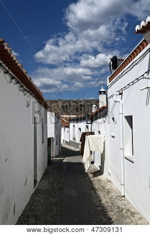 Straßen von Serpa, Portugal