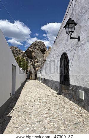 Straßen von Serpa, Portugal