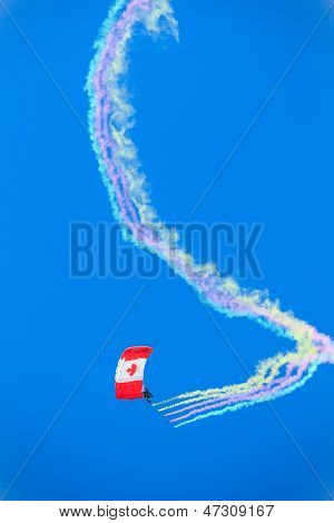 Kanada kuvvetler Skyhawk paraşüt takımı