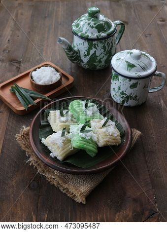 Getuk Is A Typical Indonesian Food Made From Cassava