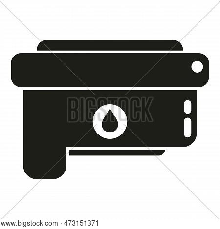 Printer Cartridge Icon Simple Vector. Digital Print. Color Offset