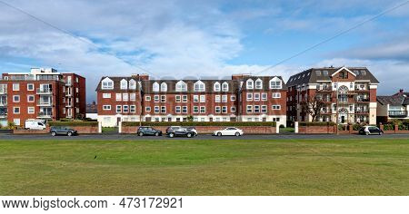 Real Estate Buildings Along The Promenade Lytham, Lytham St Annes, Fylde Coast, Lancashire United Ki