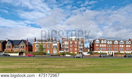 Real Estate Buildings Along The Promenade Lytham, Lytham St Annes, Fylde Coast, Lancashire United Ki