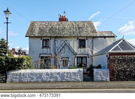 Real Estate Buildings In Lytham, Lytham St Annes, Fylde Coast, Lancashire United Kingdom - 24th Of F