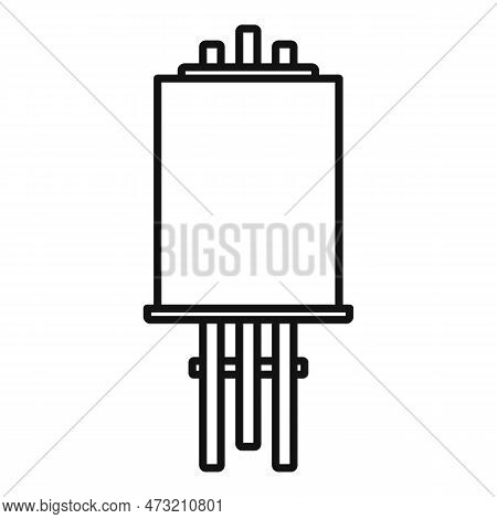 Gallery Easel Icon. Outline Gallery Easel Icon For Web Design Isolated On White Background