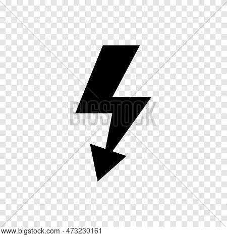 Warning Danger Sign Icon Simlpe Design. Vector Illustration