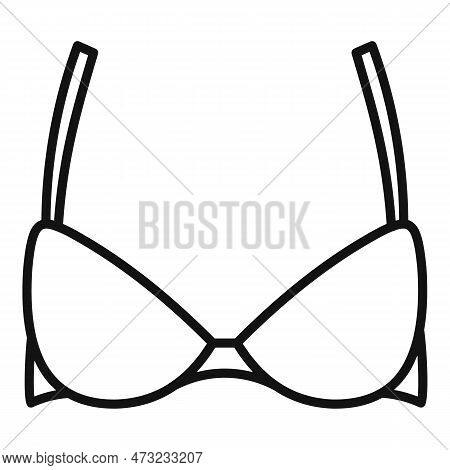Size Bra Icon. Outline Size Bra Icon For Web Design Isolated On White Background