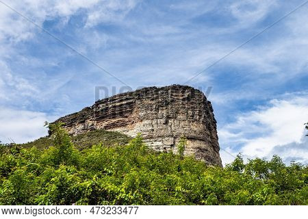 View From The Top Of The Hill Of The Father Inacio, Morro Do Pai Inacio, Chapada Diamantina, Bahia, 