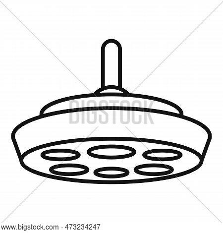Anaesthesia Surgical Light Icon. Outline Anaesthesia Surgical Light Icon For Web Design Isolated On 
