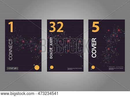 Abstract Vector Illustration, Low Poly Style. Stylie Design Element For Banner, Poster, Flyer, Cover
