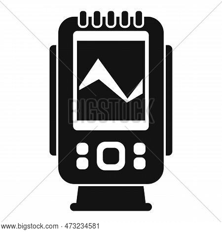 Digital Echo Sounder Icon. Simple Illustration Of Digital Echo Sounder Icon For Web Design Isolated 