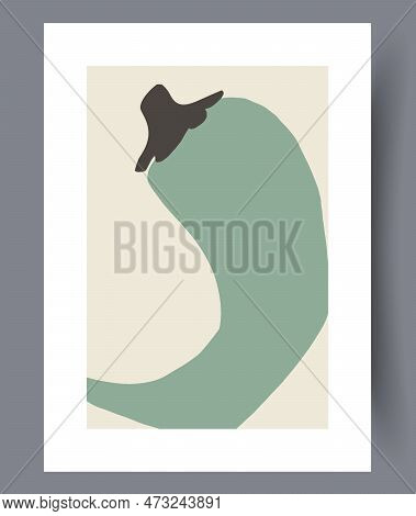 Still Life Pepper Chilli Wall Art Print. Printable Minimal Abstract Pepper Poster. Contemporary Deco