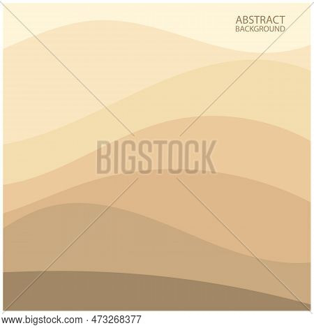 Simple Abstract Sand Background With Brown Color Combination, Beach Desert, Book Cover, Wallpaper, V