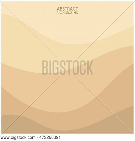 Simple Abstract Sand Background With Brown Color Combination, Beach Desert, Book Cover, Wallpaper, V
