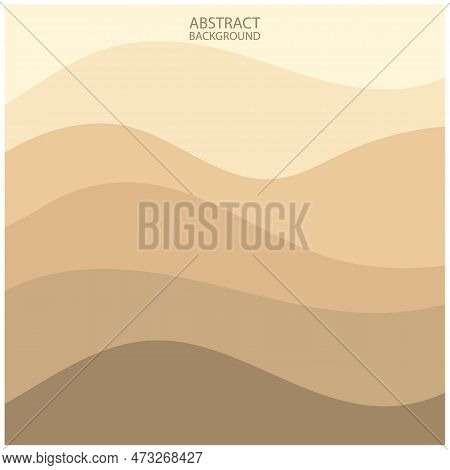 Simple Abstract Sand Background With Brown Color Combination, Beach Desert, Book Cover, Wallpaper, V