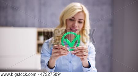 Legitimate Correct Answer- Appropriate Green Check Mark