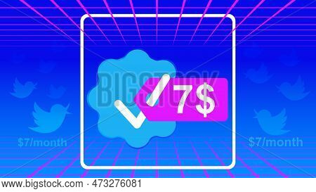 March 23, 2023 Elon Musk tweeted about Blue Verified for  7dollars per month