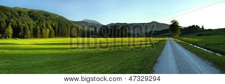 Velké silniční panorama