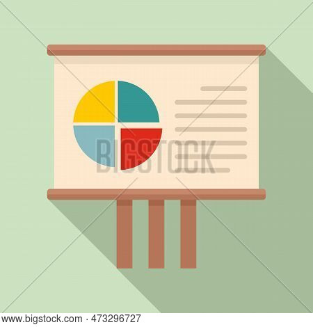 Sociology Lesson Banner Icon. Flat Illustration Of Sociology Lesson Banner Icon For Web Design