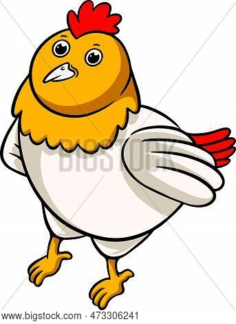 Chicken Sketch Cockerel Feather Animal Cartoon Art