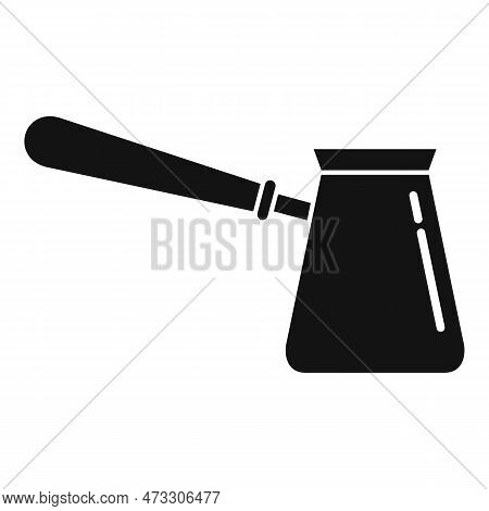 Coffee Turka Icon. Simple Illustration Of Coffee Turka Icon For Web Design Isolated On White Backgro