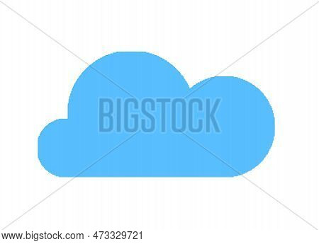 Blue 3d Clouds Isolated On A Transparent Background. Royalty High-quality Free Stock Png Image Of Ca