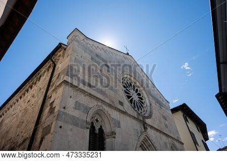 Chapel Of Sant Antonio Abate Church In San Daniele Decorated With A Cycle Frescoes Painted By Martin