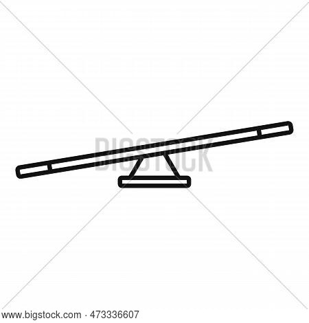 Dog Training Bar Icon. Outline Dog Training Bar Icon For Web Design Isolated On White Background