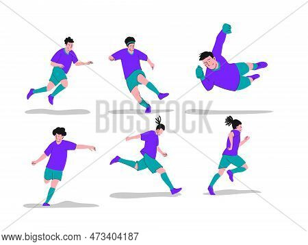 Running Clip Art Man Play Football Vector Art Football Player Vector