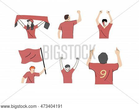 Football Players Wining Expression Football Fan Art