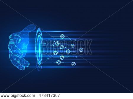 Hand Controlling Smart Technology Networks Today's Technology Allows People To Have One-handed Acces