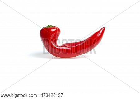 Sweet Italian Pepper Ramiro. A Great Ingredient For Salad, Vegetarian Soup And Other Dishes. Italian