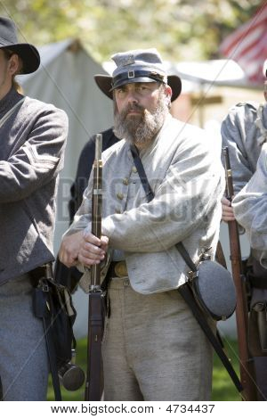 Reconstitution de la guerre civile HB-soldat confédéré en ligne