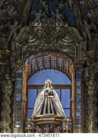 Fuente Del Arco - Spain - Nov 1st, 2022: Our Lady Of Ara, Fuente Del Arco, Badajoz, Spain.