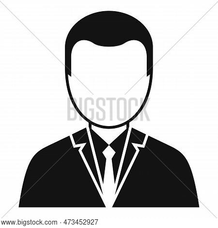 Tax Inspector Icon. Simple Illustration Of Tax Inspector Icon For Web Design Isolated On White Backg
