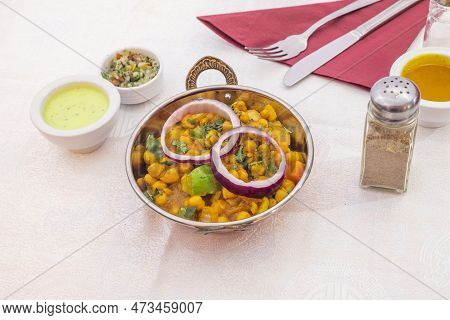 Chana Masala Is A Typical Dish Of North Indian Cuisine Whose Main Ingredient Is Chickpea. It Is A Ve