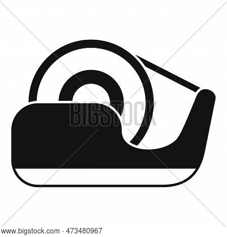 Tape Holder Icon. Simple Illustration Of Tape Holder Icon For Web Design Isolated On White Backgroun