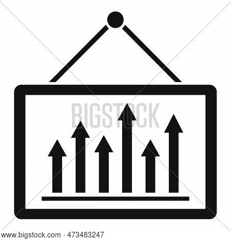 Restructuring Graph Icon. Simple Illustration Of Restructuring Graph Icon For Web Design Isolated On