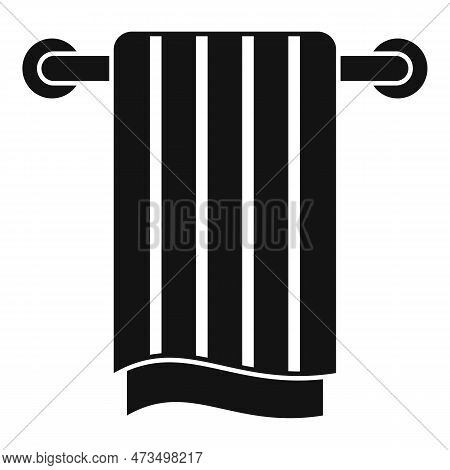 Pipe Heated Towel Rail Icon. Simple Illustration Of Pipe Heated Towel Rail Icon For Web Design Isola